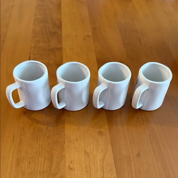 ✨ Rae Dunn Mini Espresso Mug Set – SIP • GULP • DRINK • SLURP (Set of 4) - Picture 4 of 9